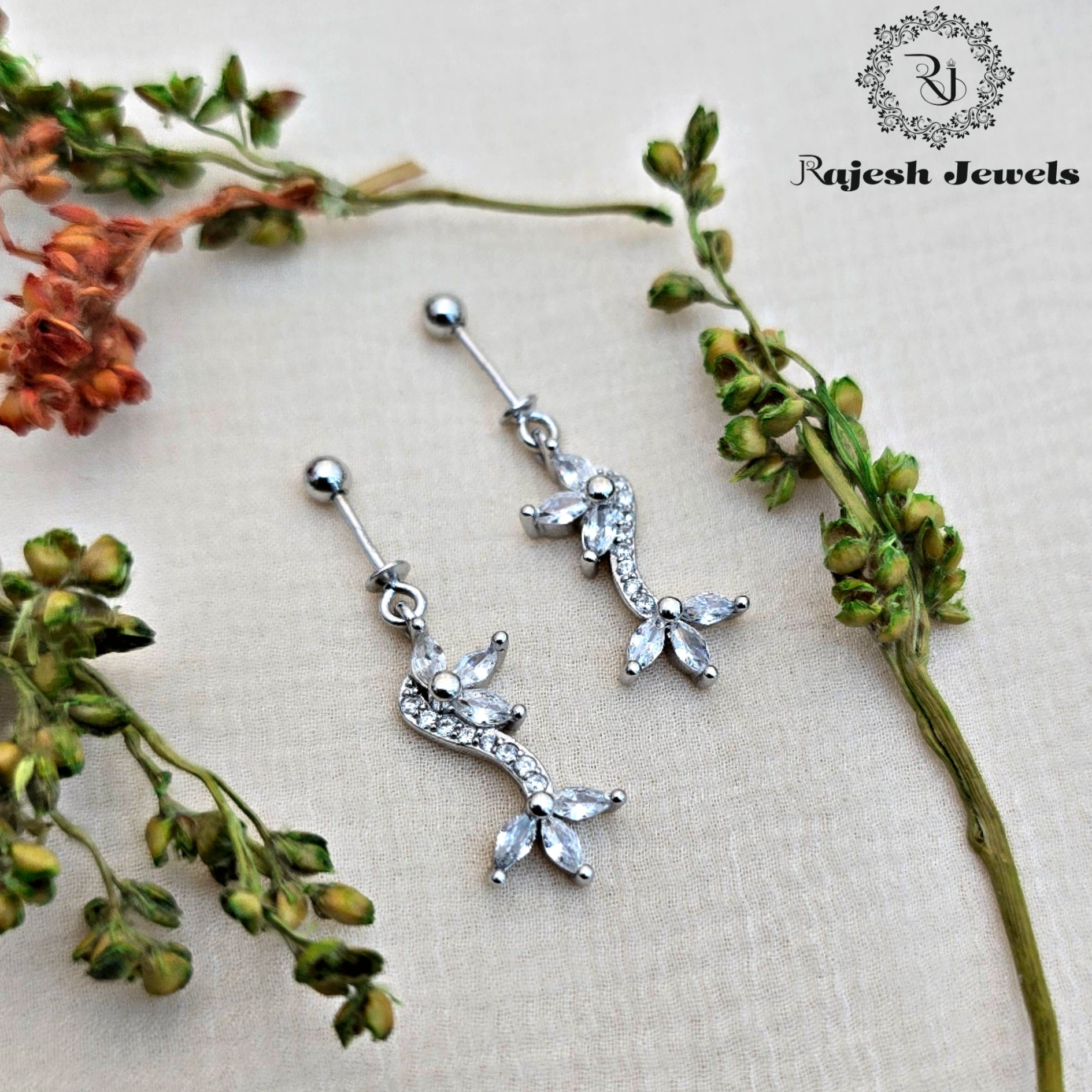 Elegant Cz Bugadi Earrings