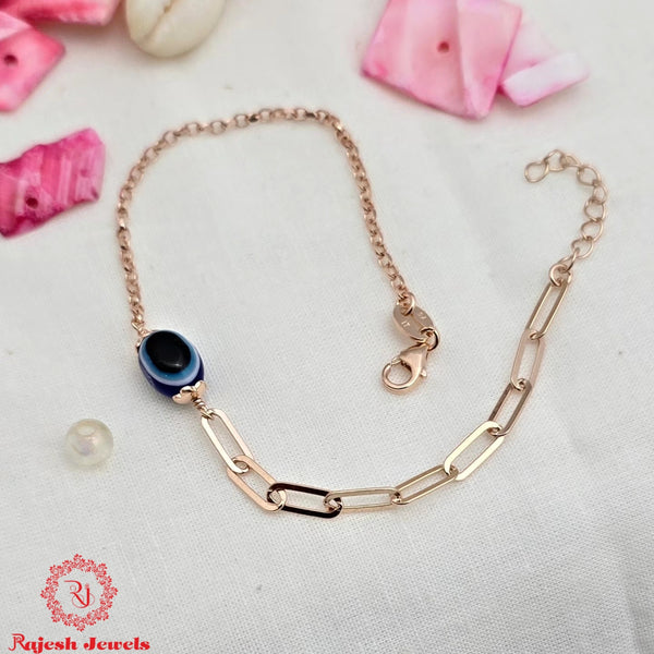 Glorified Rosegold Evil Eye Bracelet