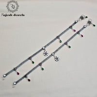 Wonderful Droplets Cutstone Anklet