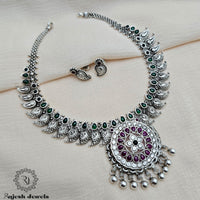 Magnificent Oxidised Necklace