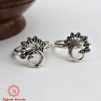Dancing Peacock Oxidised Toering