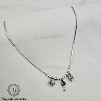 Lovable Oxidised Floral Neckpiece