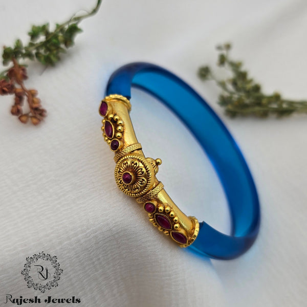 Wondrous Silver Gold Plated Bangle