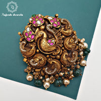 Stunning Nakshi Kundan Pendant