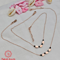 Wonderful Sleek Rosegold Anklet