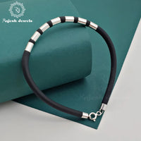 925 Pure Silver Silicon Bracelet