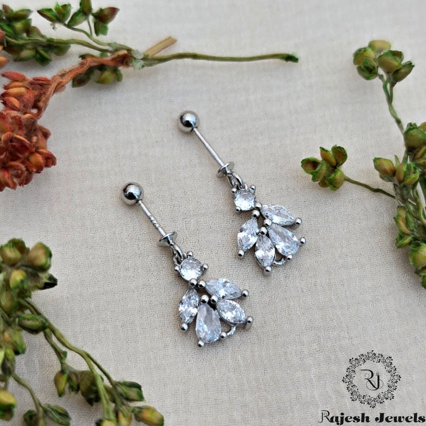 Vibrant Cz Bugadi Earrings