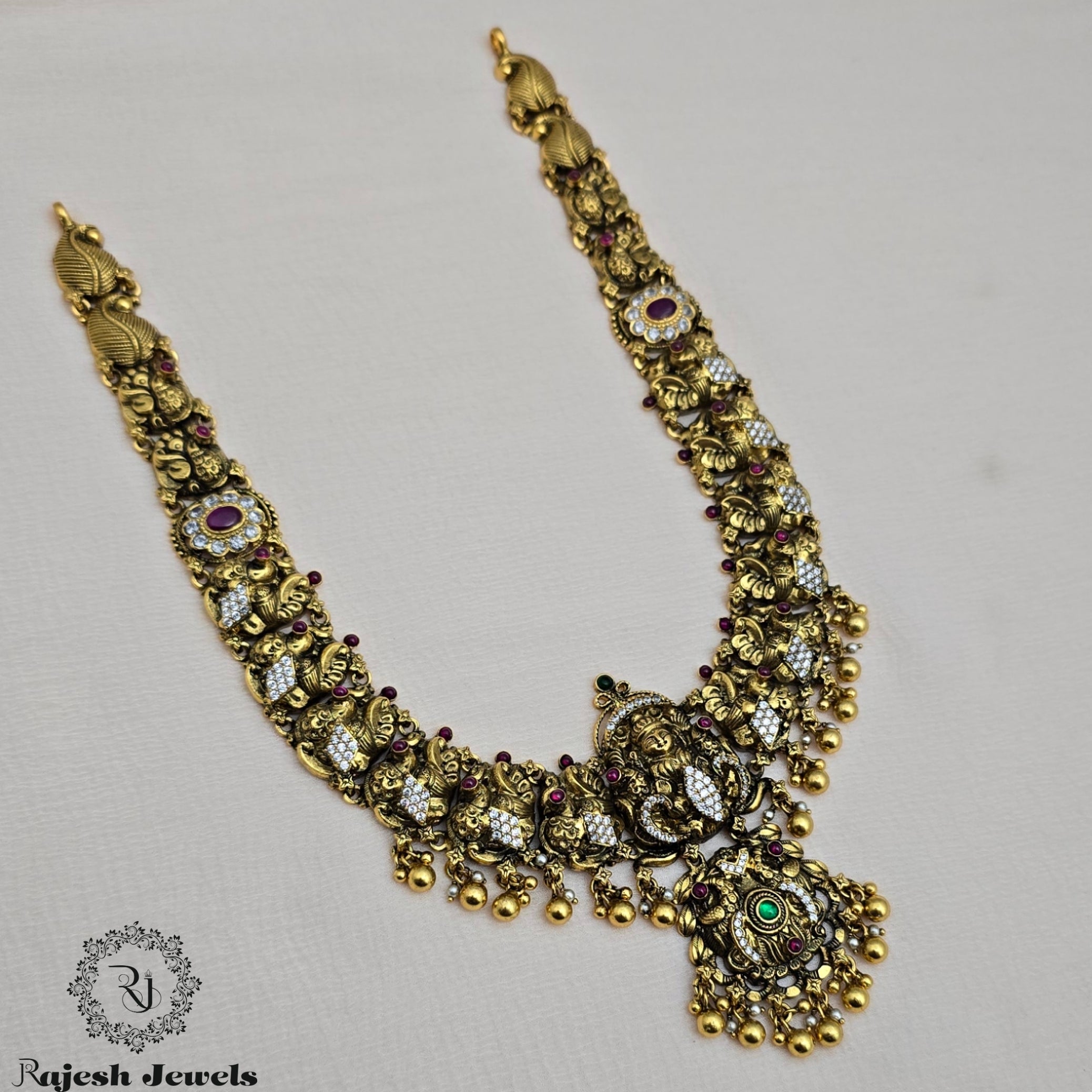 Artistic Cz Nakshi Long Haram