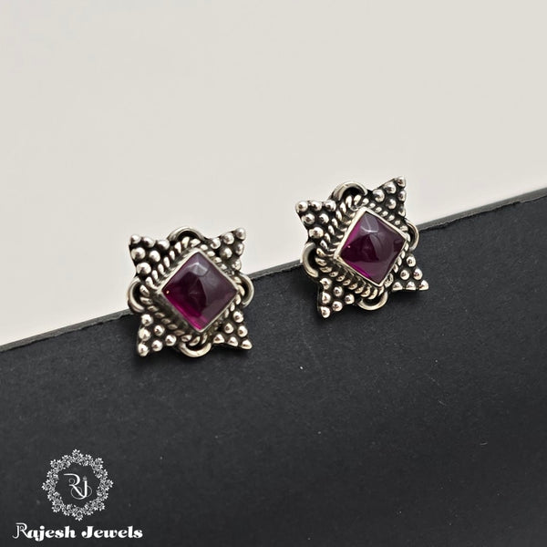 Superlative Cutstone Stud Earrings