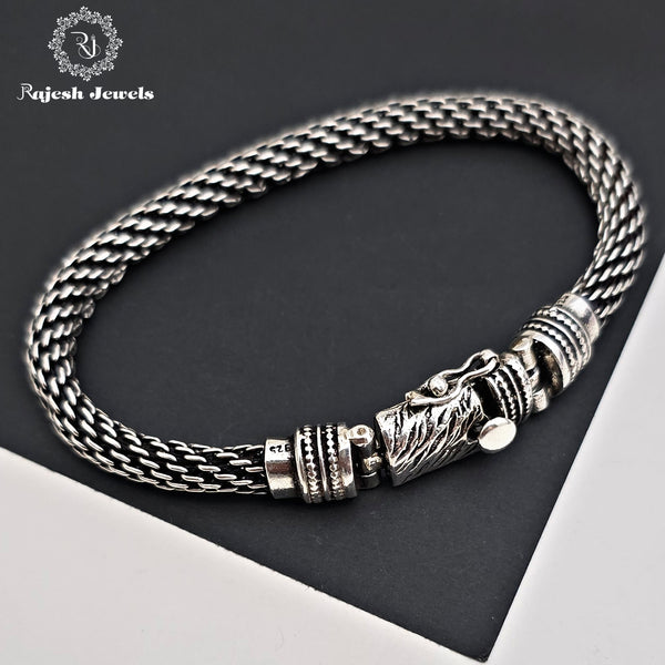 Iconic Men's Oxidised Bracelet