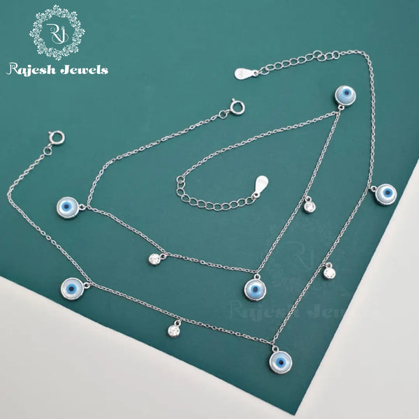 Opulent Evil-eye Cz Anklet