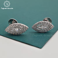 Oval Cz South Screw Studs