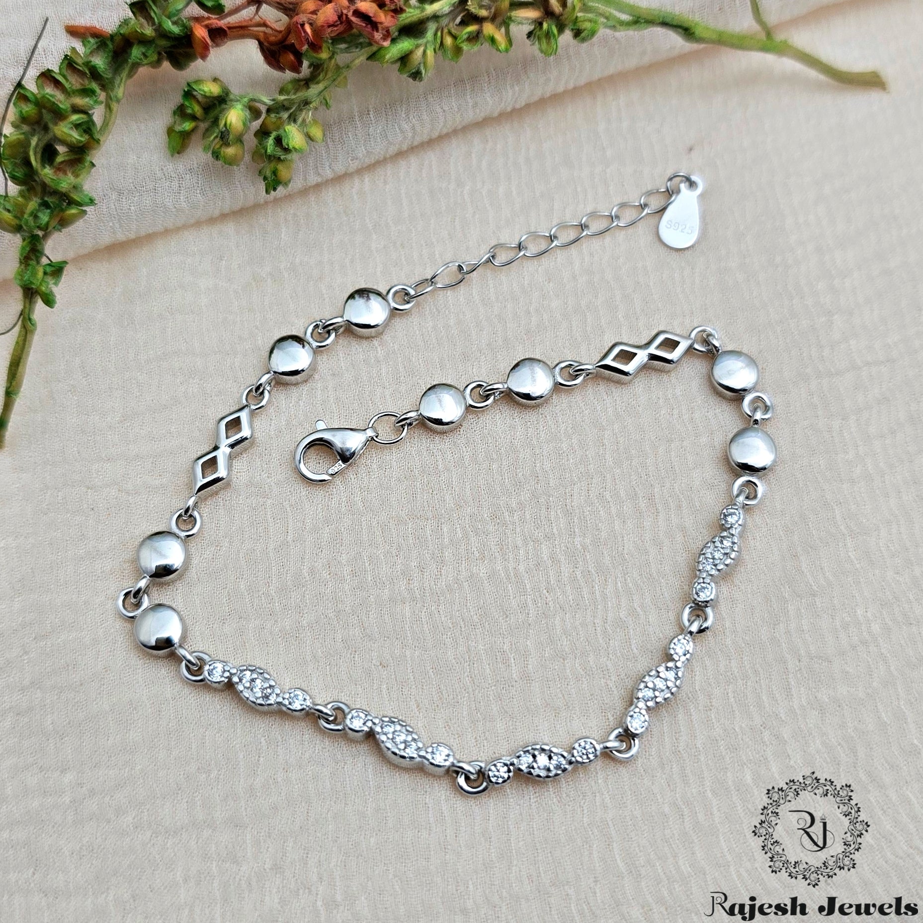Classy Cz Daily Wear Bracelet