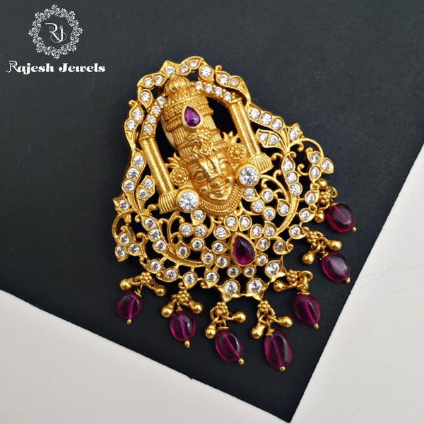 Divine Lord Balaji Silver Pendant