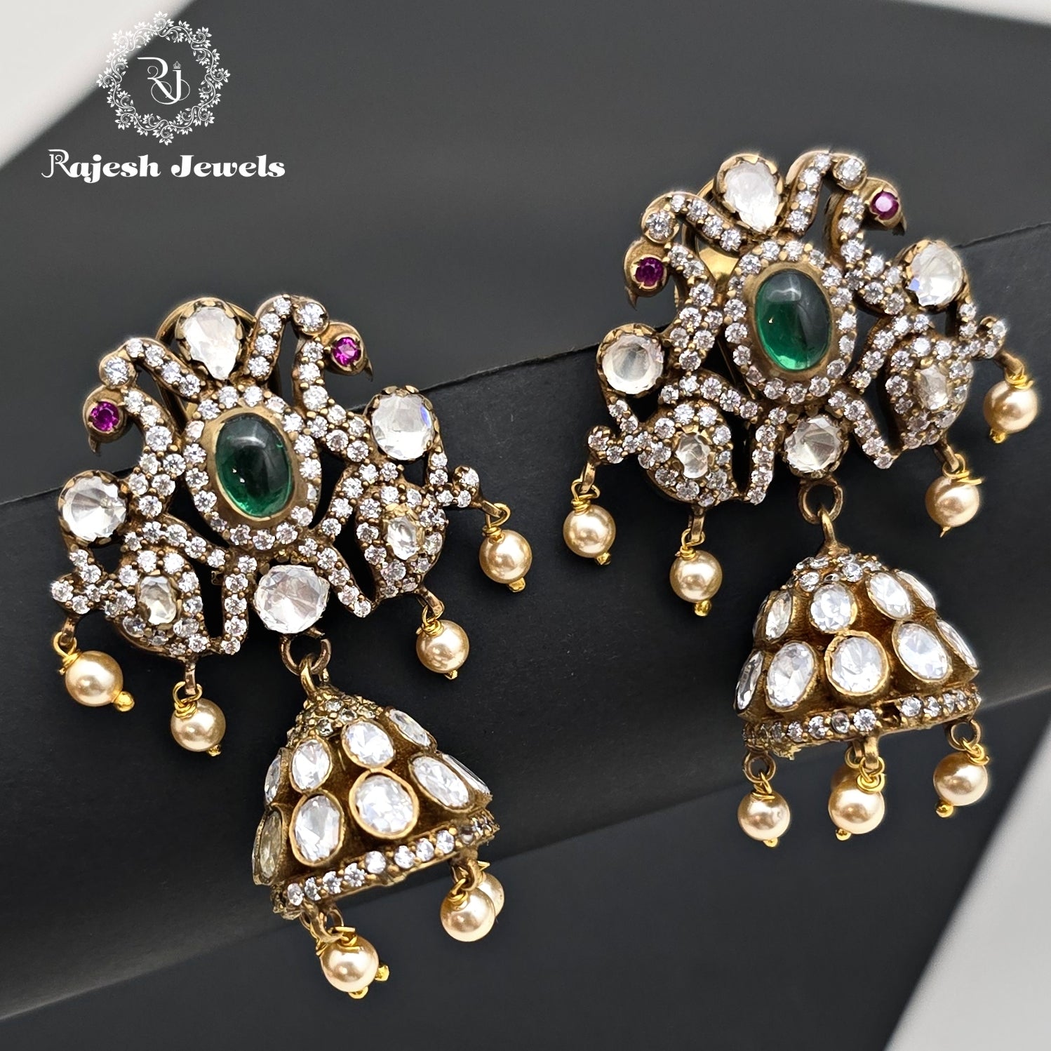 Idyllic Victorian Jumka Earrings