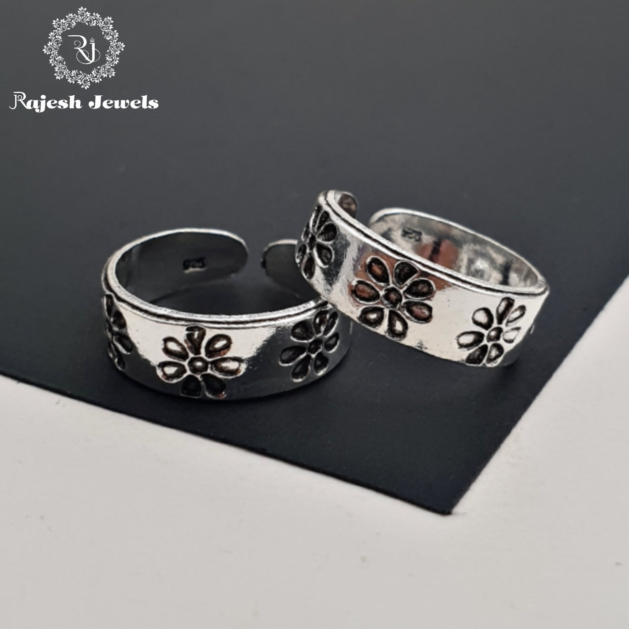 Fabulant Band Oxidised Toerings