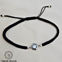 Sparkling Cutstone Nazariya Anklet