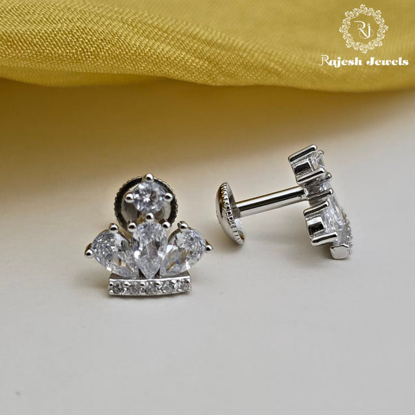 Priceless Crown Cz South Screw Studs