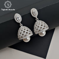 Enchanting Cz Jumka Earrings