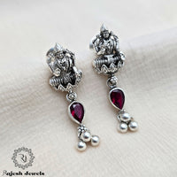 Glittering Laxmi Oxidised Neckpiece