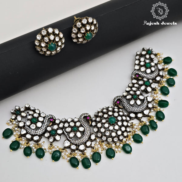 Mesmerizing Moissanite Choker Neckpiece