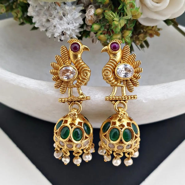 Peacock Jhumka