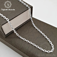 Linked Design Pure Silver Chain