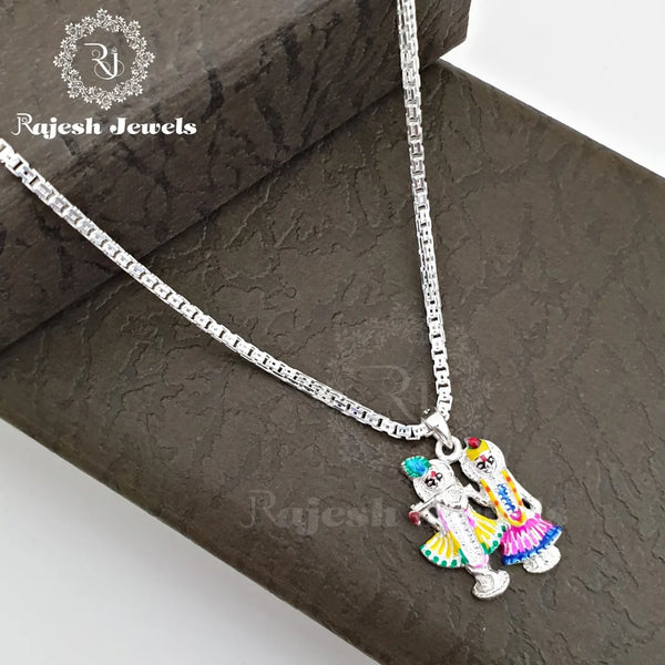 The Lord RadhaKrishna Pendant & Chain