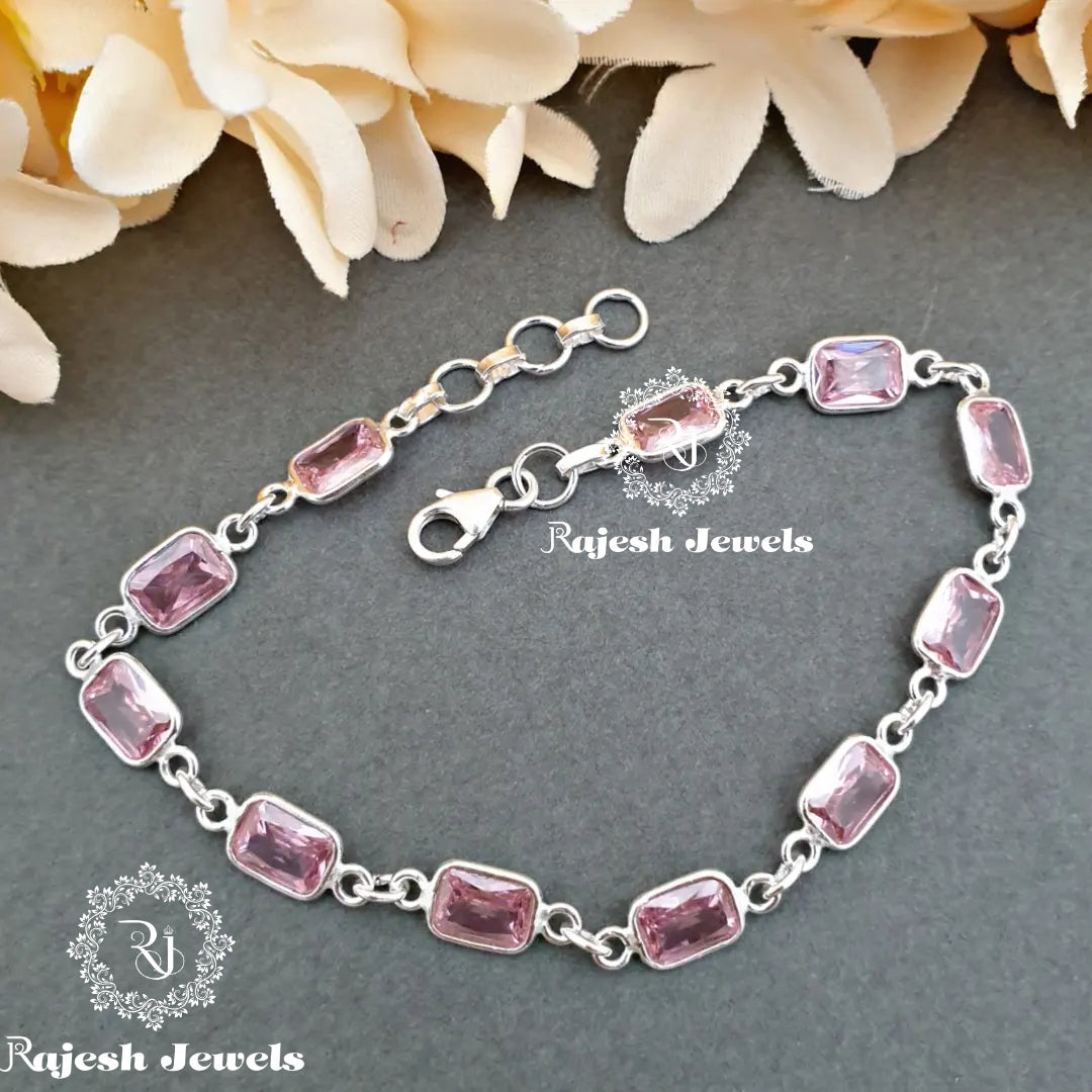 Pink Quatz Bracelet