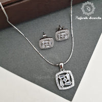 Attractive Cz Pendant Set