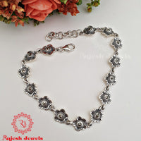 Floral Marcasite Bracelet