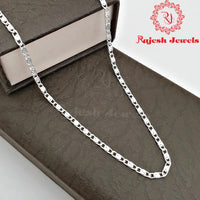 Flexiable Pure Silver Ladies Chain