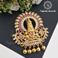 Lord Balaji Pure Silver Pendant