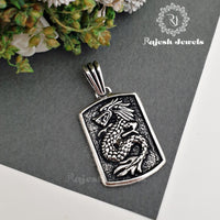 Dragon Pure Silver Pendant