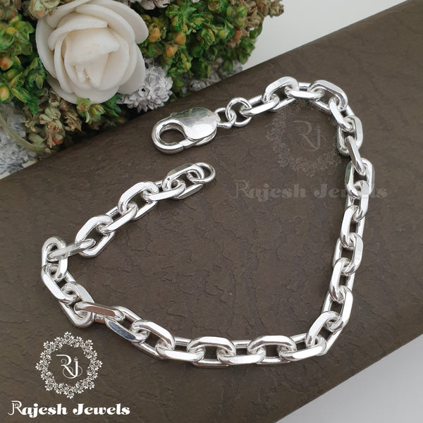 Linked Pure Silver Bracelet