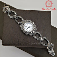 Trendy Marcasite Watch