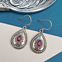 Teardrop Hanging Earrings