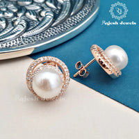 Attractive Pure Silver Earrings