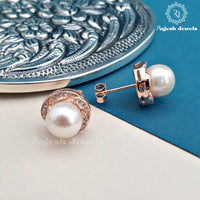 Classic Round Pearl Earrings