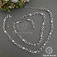 Alluring Pure Silver Anklet