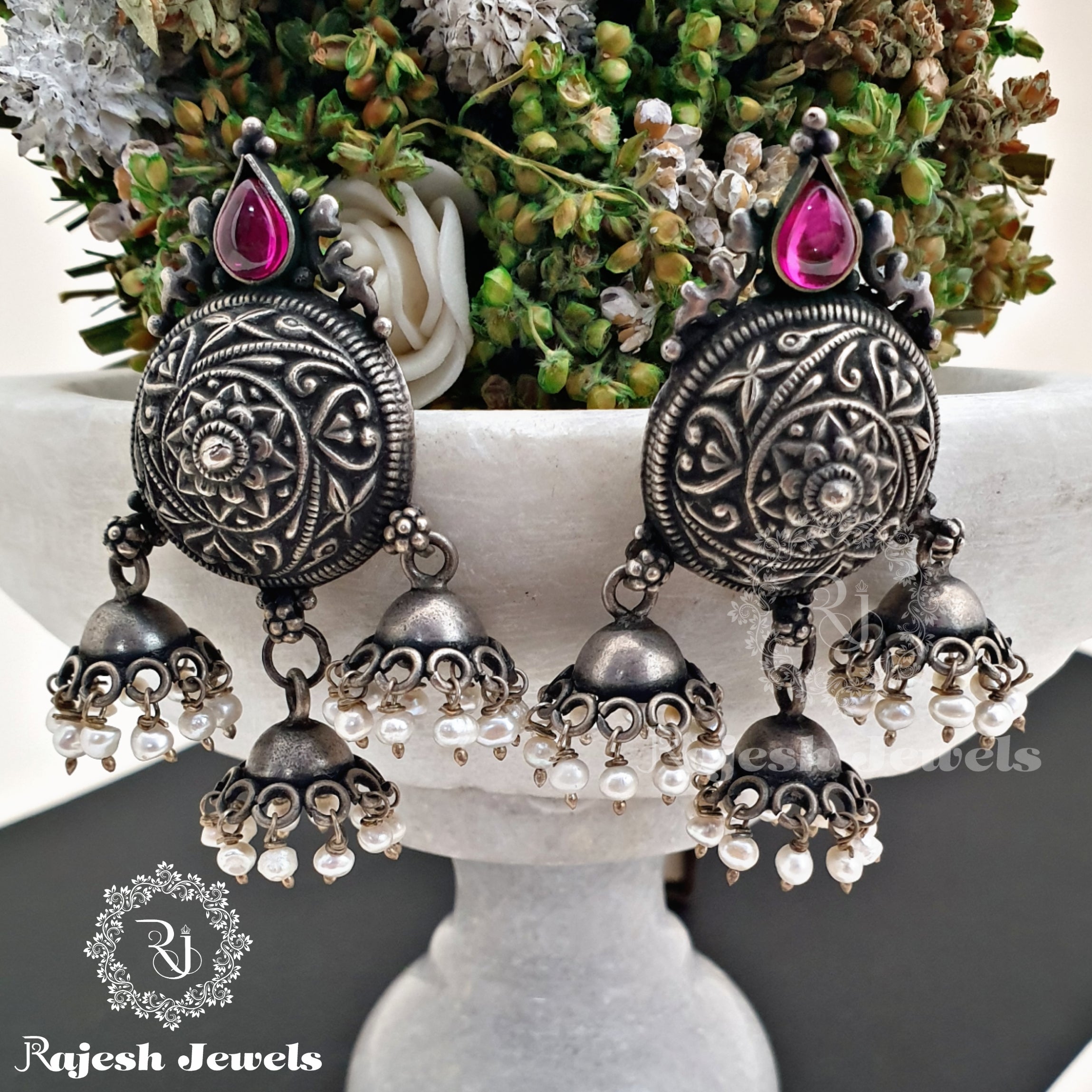 Chandelier Jumka Earrings