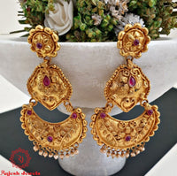 Admirable Step Gold Plated Chandbali