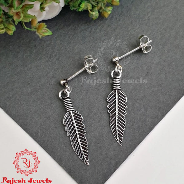 Feather Design Earrings