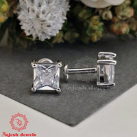 Squared South Screw Earrings