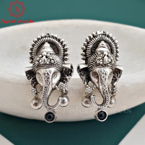 Divine Ganeshji Stud Earrings