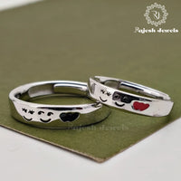 Adorable Couple Finger Rings