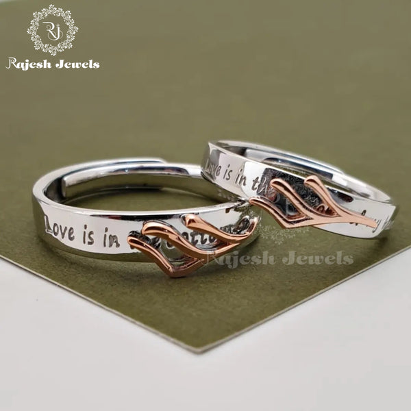 Striking Couple Finger Ring