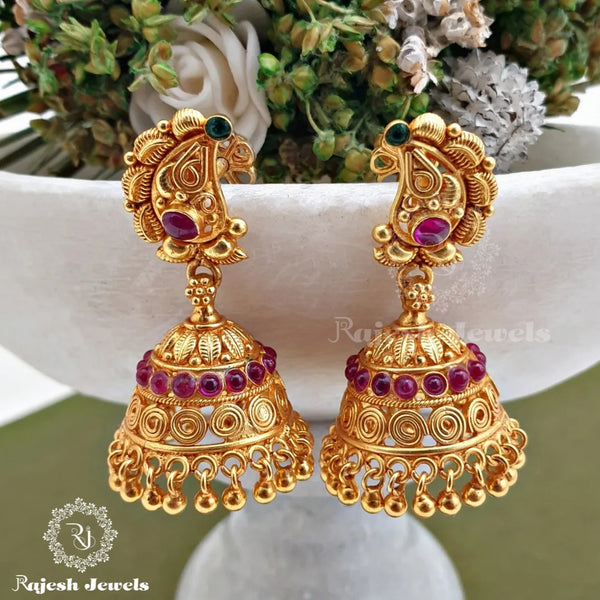 Admirable Gold Polished Earrings