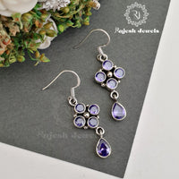 5 Colourfull Cutstone Earrings