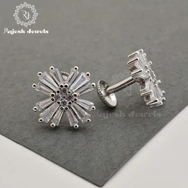 Blissfull Cz South Screw Earrings